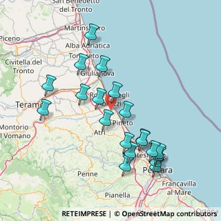 Mappa Via dell'Artigianato, 64020 Teramo TE, Italia (16.4815)