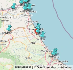 Mappa Via dei Falegnami Z.I, 64025 Pineto TE, Italia (22.95882)