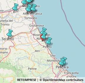 Mappa Strada Comunale Piane Vomano, 64025 Pineto TE, Italia (23.08412)