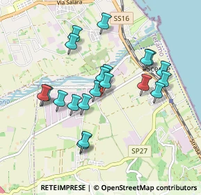 Mappa Strada Comunale Piane Vomano, 64025 Pineto TE, Italia (0.8785)