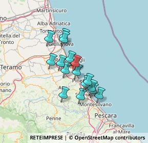 Mappa Via Fiumanera, 64025 Pineto TE, Italia (10.27875)