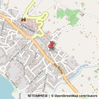 Mappa Via Porta Romana,  13, 01023 Bolsena, Viterbo (Lazio)
