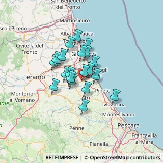 Mappa Via L. Calabresi, 64020 Pagliare TE, Italia (9.733)