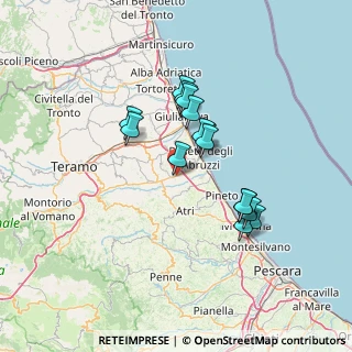 Mappa Via L. Calabresi, 64020 Pagliare TE, Italia (11.968)