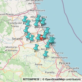 Mappa Via L. Calabresi, 64020 Pagliare TE, Italia (11.53529)