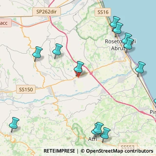 Mappa Via L. Calabresi, 64020 Pagliare TE, Italia (6.42)