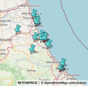 Mappa Via Cesare Zavattini, 64025 Pineto TE, Italia (12.46133)