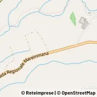 Map Pitigliano