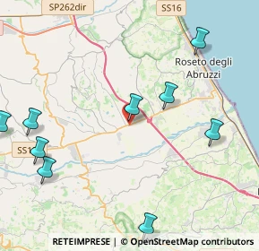 Mappa Via Masci, 64026 Roseto degli Abruzzi TE, Italia (6.04182)