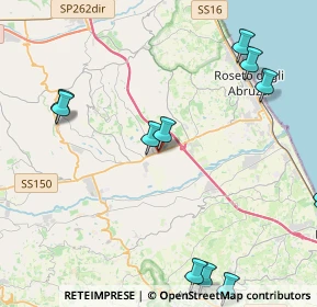 Mappa Via Masci, 64026 Roseto degli Abruzzi TE, Italia (6.60867)