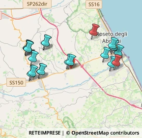 Mappa Via Masci, 64026 Roseto degli Abruzzi TE, Italia (4.2245)