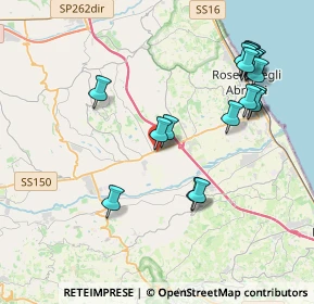 Mappa Via Masci, 64026 Roseto degli Abruzzi TE, Italia (4.58158)