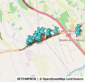 Mappa Via Masci, 64026 Roseto degli Abruzzi TE, Italia (0.6175)