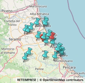 Mappa Via Masci, 64026 Roseto degli Abruzzi TE, Italia (11.6645)