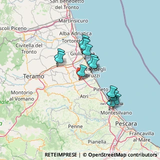 Mappa Via Nazionale, 64020 Pagliare TE, Italia (11.93933)