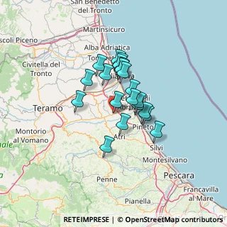 Mappa Via Nazionale, 64020 Pagliare TE, Italia (9.8635)