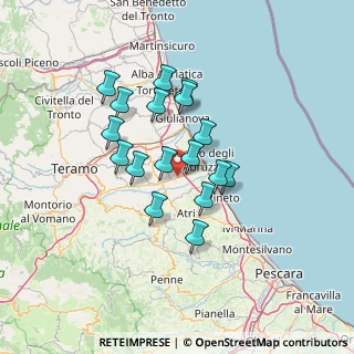 Mappa Via Nazionale, 64020 Pagliare TE, Italia (11.49353)