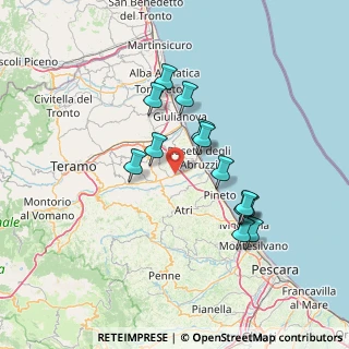 Mappa Largo Aureliano, 64020 Pagliare TE, Italia (13.13769)