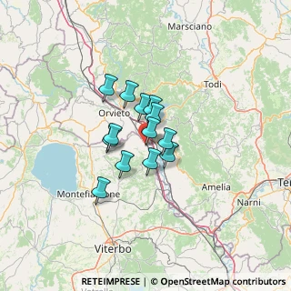 Mappa Piazza Maggiore, 01024 Castiglione In Teverina VT, Italia (8.42538)