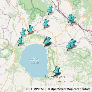 Mappa Via Guglielmo Marconi, 01023 Bolsena VT, Italia (8.3295)
