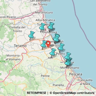 Mappa Piazza G. Impastato, 64020 Morro D'oro TE, Italia (11.41154)