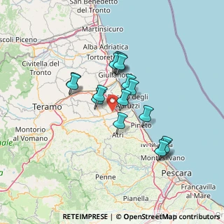 Mappa Via Palermo, 64020 Morro D'oro TE, Italia (11.66875)