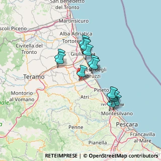 Mappa Via Palermo, 64020 Morro D'oro TE, Italia (11.89667)