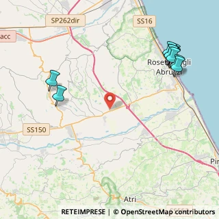 Mappa Via Palermo, 64020 Morro D'oro TE, Italia (5.78167)