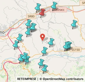 Mappa Via Canzanese, 64020 San Nicolò A Tordino TE, Italia (4.6515)