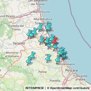 Mappa Via Firenze, 64020 Morro D'oro TE, Italia (11.689)