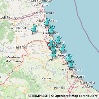 Mappa Via Firenze, 64020 Morro D'oro TE, Italia (10.67091)