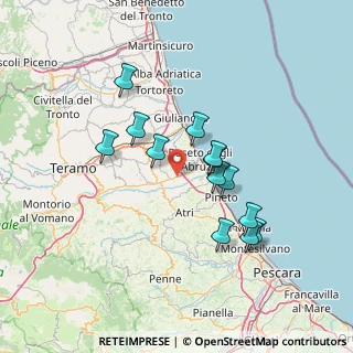 Mappa Via Firenze, 64020 Morro D'oro TE, Italia (12.96923)
