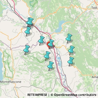Mappa Via Orvietana, 01024 Castiglione In Teverina VT, Italia (7.44818)