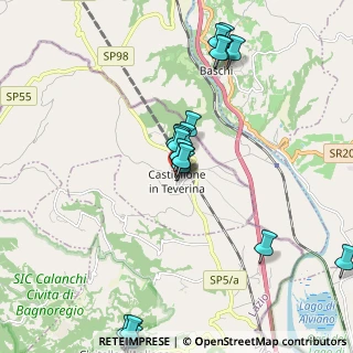 Mappa Via Orvietana, 01024 Castiglione In Teverina VT, Italia (2.2305)