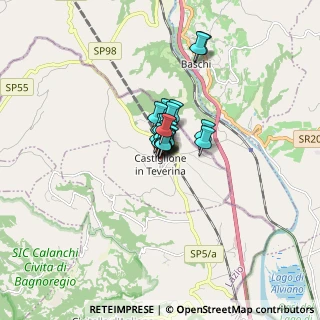 Mappa Via Orvietana, 01024 Castiglione In Teverina VT, Italia (0.679)