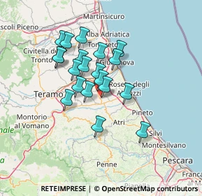 Mappa SP 22c, 64024 Notaresco TE, Italia (11.3845)