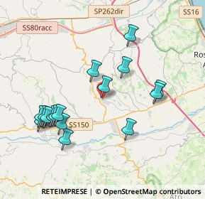 Mappa SP 22c, 64024 Notaresco TE, Italia (4.10375)