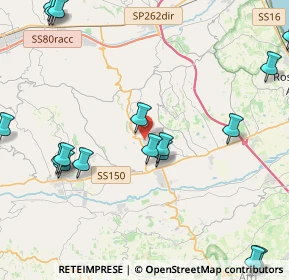 Mappa SP 22c, 64024 Notaresco TE, Italia (6.3385)