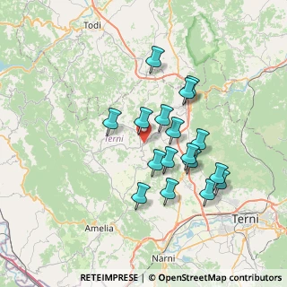 Mappa 05026 Montecastrilli TR, Italia (6.63588)