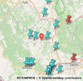 Mappa 05026 Montecastrilli TR, Italia (10.55)