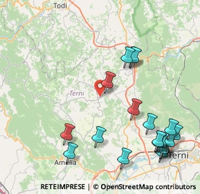 Mappa 05026 Montecastrilli TR, Italia (10.821)