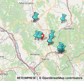 Mappa 05026 Montecastrilli TR, Italia (12.20583)