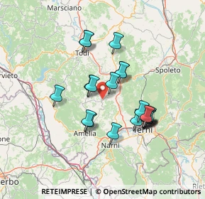 Mappa 05026 Montecastrilli TR, Italia (12.562)