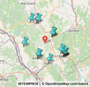 Mappa 05026 Montecastrilli TR, Italia (13.77375)