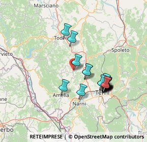 Mappa 05026 Montecastrilli TR, Italia (13.487)