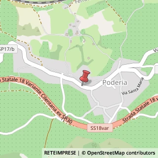 Mappa Corso Vittorio Emanuele, 83, 84040 Poderia SA, Italia, 84040 Celle di Bulgheria, Salerno (Campania)