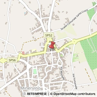 Mappa Via Giuseppe Garibaldi, 39, 73027 Minervino di Lecce, Lecce (Puglia)