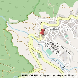 Mappa Via San Giorgio, 29, 08040 Urzulei, Nuoro (Sardegna)