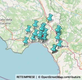 Mappa Unnamed Road, 84073 Sapri SA, Italia (9.5335)