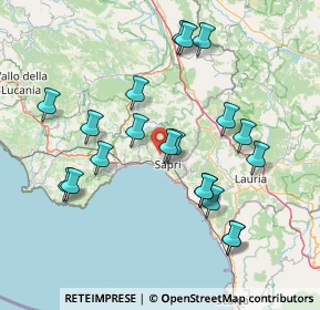 Mappa Unnamed Road, 84073 Sapri SA, Italia (16.6935)
